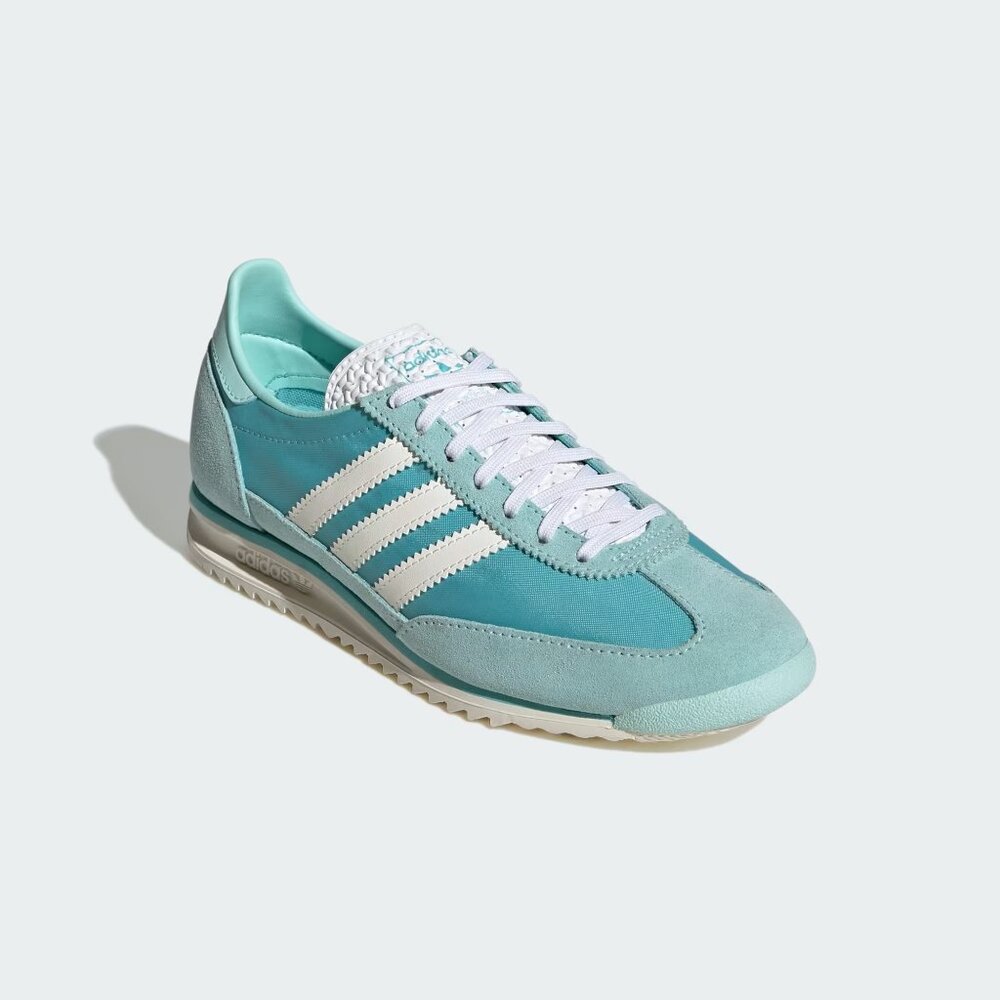 Adidas Originals Women's Mint Aqua White SL 72 OG Shoes Sneakers JI0199